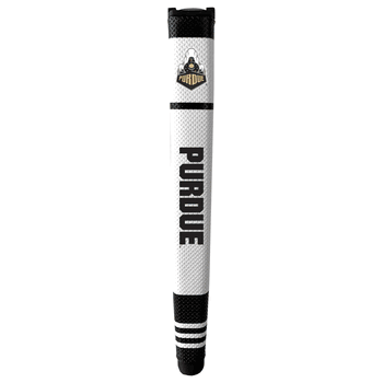 Purdue Boilermakers Putter Grip (White with colored stripes)