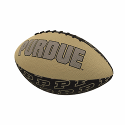 Purdue Boilermakers Repeating Mini-Size Rubber Football