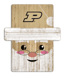 Purdue Boilermakers Santa Ornament
