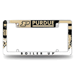 Purdue Boilermakers Sparo All Over Chrome Frame