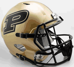 Purdue Boilermakers Speed Replica Full Size Football Helmet <B><font color="RED">CLEARANCE SALE - LIMITED QUANTITIES AT THIS PRICE</b></font>