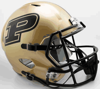 Purdue Boilermakers Speed Replica Full Size Football Helmet CLEARANCE SALE - LIMITED QUANTITIES AT THIS PRICE