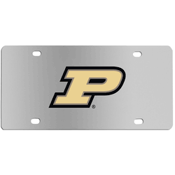 Purdue Boilermakers Steel License Plate Wall Plaque