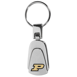 Purdue Boilermakers Steel Teardop Key Chain