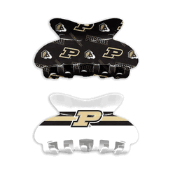 Purdue Boilermakers Team Hair Claw Set