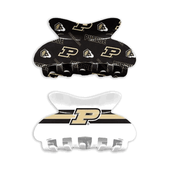 Purdue Boilermakers Team Hair Claw Set