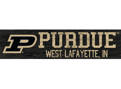 Purdue Boilermakers Team Name Sign