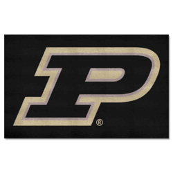 Purdue Boilermakers Ulti-Mat Rug - 5ft. x 8ft., P Logo