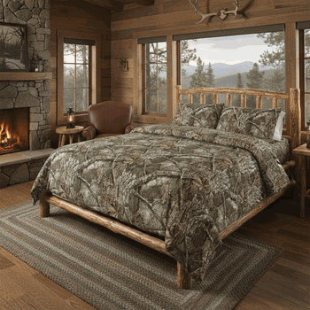 Realtree APX Queen Bed In Bag Set