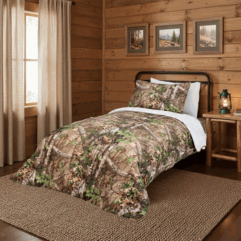 Realtree Xtra Green Camo Twin Bed in Bag Set