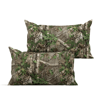 Realtree Xtra Green Pillowcase 2 Pack 20 x 28 Inches