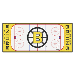 Retro NHL Boston Bruins Rink Runner - 30in. x 72in.