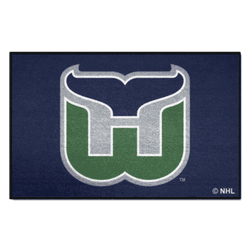 Retro NHL Hartford Whalers Starter Mat Accent Rug - 19in. x 30in.