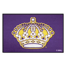 Retro NHL Los Angeles Kings Starter Mat Accent Rug - 19in. x 30in.