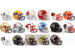 Riddell Set of 17 ACC Replica SPEED Mini Helmets