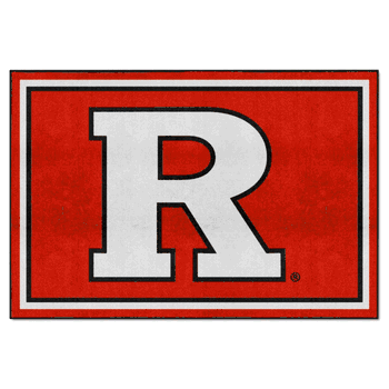 Rutgers Scarlet Knights 5ft. x 8 ft. Plush Area Rug