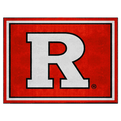 Rutgers Scarlet Knights 8ft. x 10 ft. Plush Area Rug