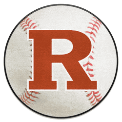 Rutgers Scarlet Knights Baseball Rug - 27in. Diameter