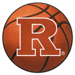 Rutgers Scarlet Knights Basketball Rug - 27in. Diameter