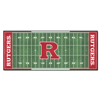 Rutgers Scarlet Knights Field Runner Mat - 30in. x 72in.