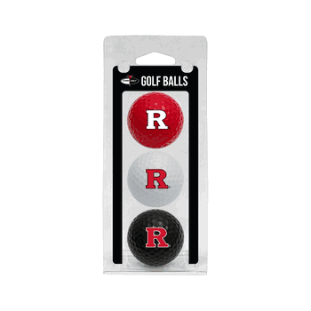 Rutgers Scarlet Knights Golf Balls - 3 Pack