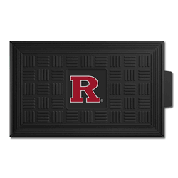 Rutgers Scarlet Knights Heavy Duty Vinyl Medallion Door Mat - 19.5in. x 31in.