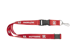 Rutgers Scarlet Knights Lanyard Red