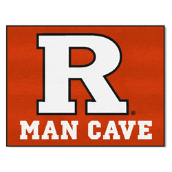Rutgers Scarlet Knights Man Cave All-Star Rug - 34 in. x 42.5 in.