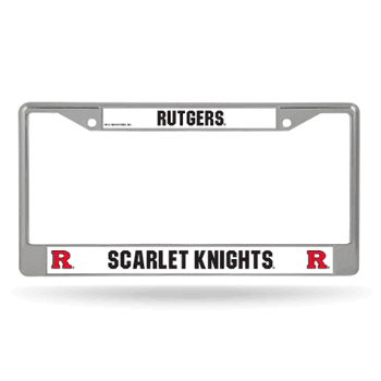 Rutgers Scarlet Knights Chrome Frame