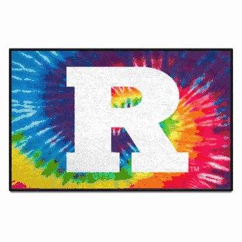 Rutgers Scarlet Knights Tie Dye Starter Mat Accent Rug - 19in. x 30in.