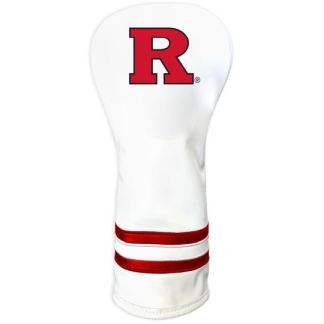 Rutgers Scarlet Knights Vintage Fairway Headcover (White)