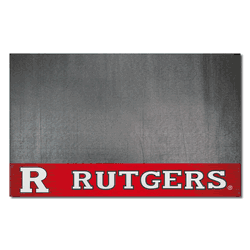 Rutgers Scarlet Knights Vinyl Grill Mat - 26in. x 42in.