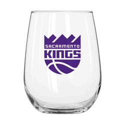 Sacramento Kings 16oz Gameday Curved Beverage Glass
