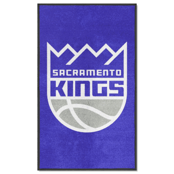 Sacramento Kings 3X5 High-Traffic Mat with Durable Rubber Backing - Portrait Orientation