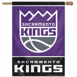 Sacramento Kings Banner 28x40 Vertical