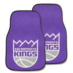 Sacramento Kings Front Carpet Car Mat Set - 2 Pieces