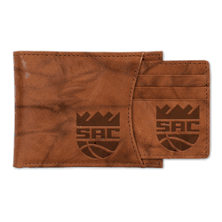 Sacramento Kings  Genuine Leather Slider Wallet