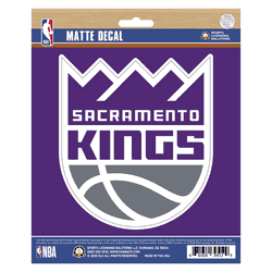 Sacramento Kings Matte Decal Sticker