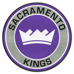 Sacramento Kings Roundel Rug - 27in. Diameter
