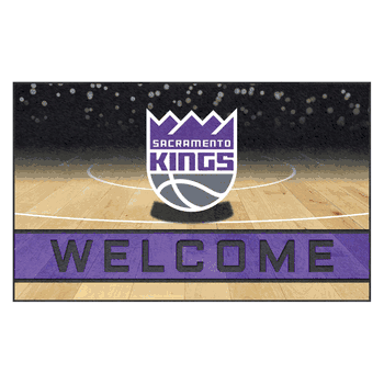 Sacramento Kings Rubber Door Mat - 18in. x 30in.