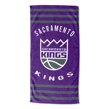 NBA Sacramento Kings Stripes Beach Towel