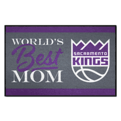 Sacramento Kings World's Best Mom Starter Mat Accent Rug - 19in. x 30in.