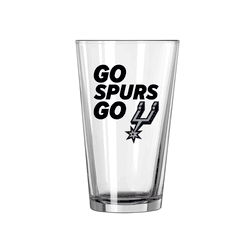San Antonio Spurs 16oz Slogan Pint Glass