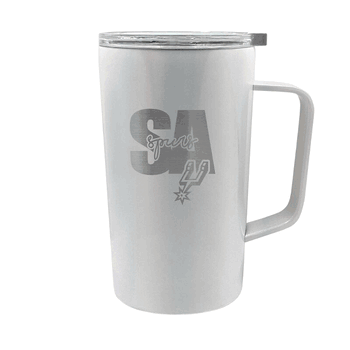 San Antonio Spurs 18oz Hustle Travel Mug
