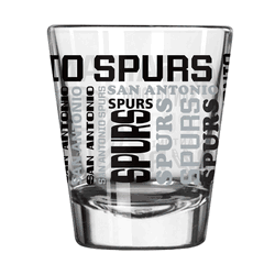 San Antonio Spurs 2oz Spirit Shot Glass