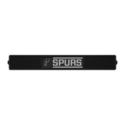 San Antonio Spurs Bar Drink Mat - 3.25in. x 24in.