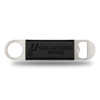 San Antonio Spurs Black Laser Engraved Bar Blade