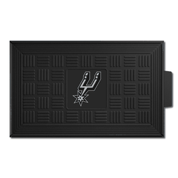 San Antonio Spurs Heavy Duty Vinyl Medallion Door Mat - 19.5in. x 31in.