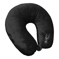 San Antonio Spurs NBA Black Neck Pillow