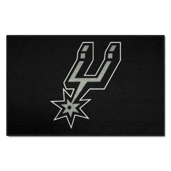 San Antonio Spurs Starter Mat Accent Rug - 19in. x 30in.
